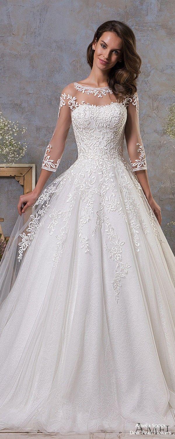 Mariage - Amelia Sposa Wedding Dresses 2019 – In Love With Lace Collection
