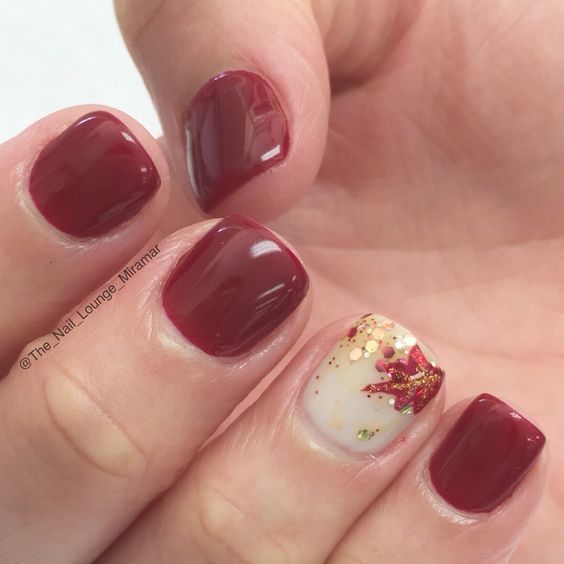 Свадьба - 40 Gorgeous Fall Nail Art Ideas To Try This Fall
