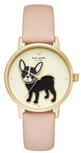 Mariage - Kate Spade Grand Metro Antoine Leather Strap Watch, 38mm