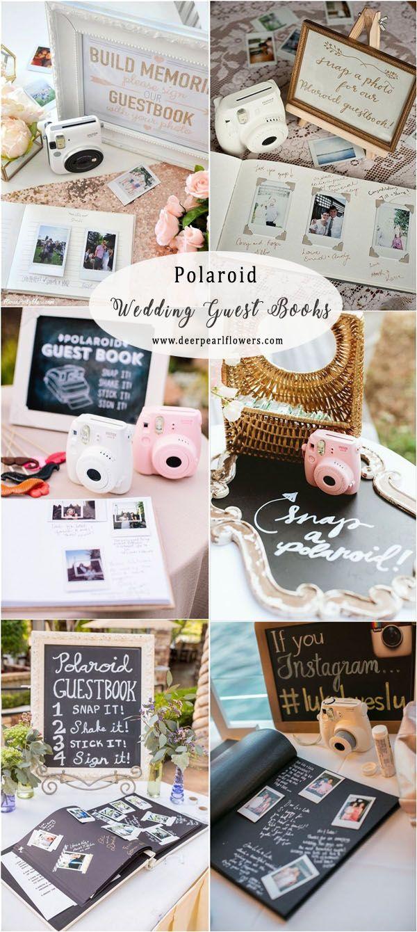 Hochzeit - Top 16 Creative & Fun Wedding Guest Book Ideas