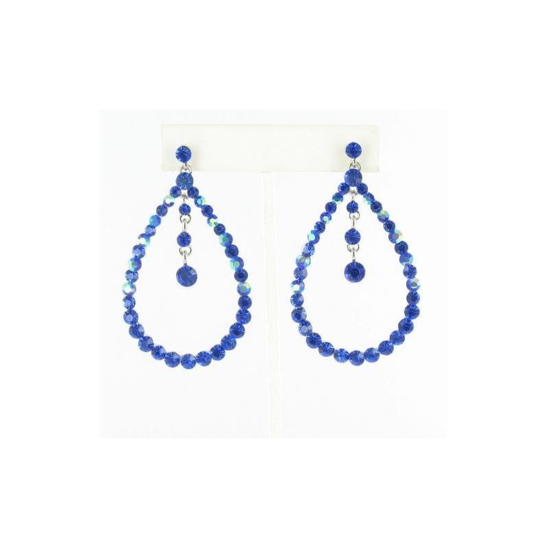 Wedding - Helens Heart Earrings JE-X005529-S-Sapphire Helen's Heart Earrings - Rich Your Wedding Day