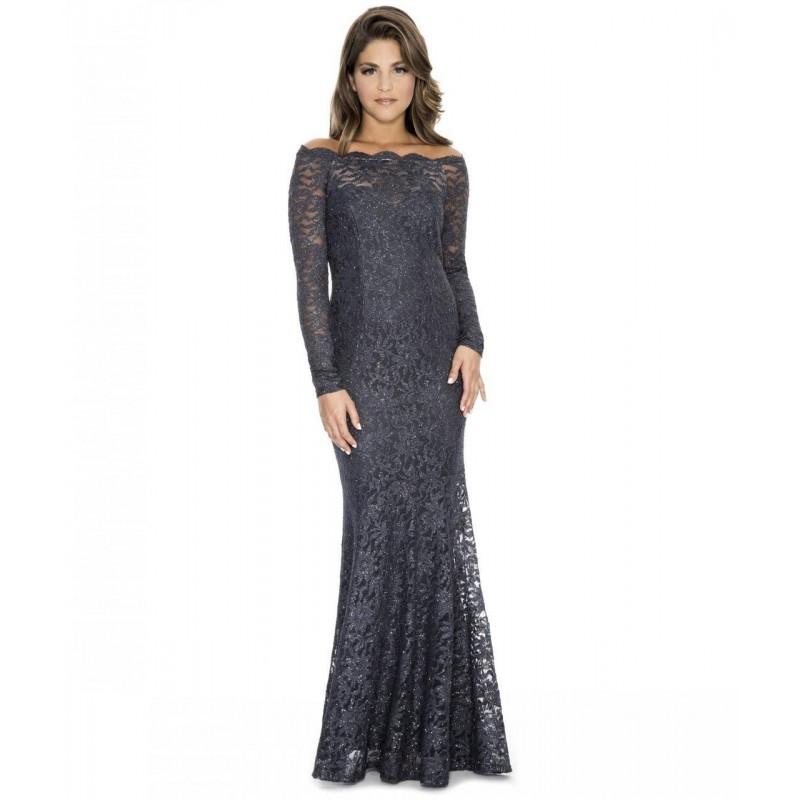 Wedding - Decode 1.8 - Off-Shoulder Lace Long Dress 183916 - Designer Party Dress & Formal Gown