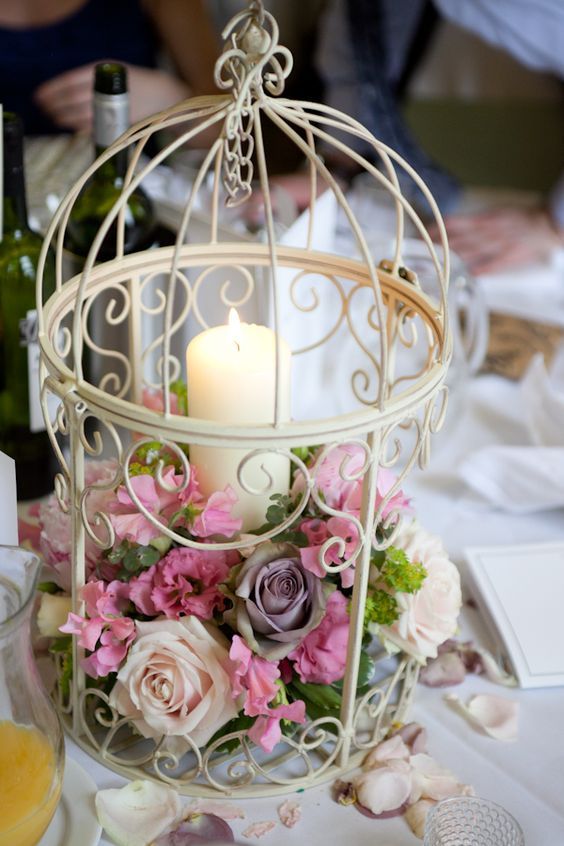 Wedding - Best 22 Birdcage Decoration Ideas For Rustic Weddings