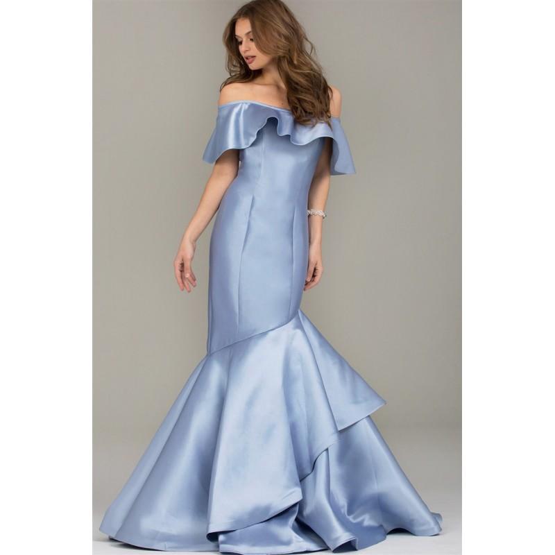 Hochzeit - Jovani - 54504 Off Shoulder Mermaid Gown - Designer Party Dress & Formal Gown