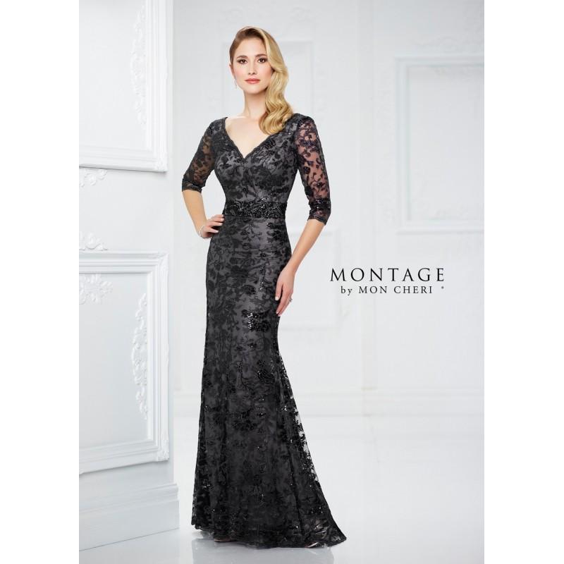 Hochzeit - Montage by Mon Cheri 217932 Evening Dress - 2018 New Wedding Dresses