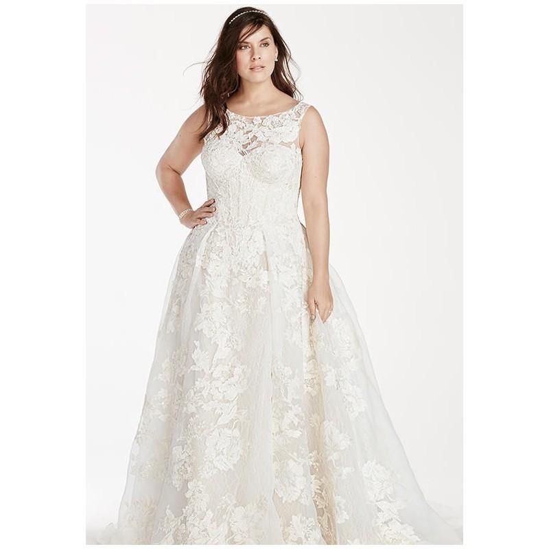 Свадьба - Oleg Cassini at David's Bridal Oleg Cassini Style 8CWG658 Wedding Dress - The Knot - Formal Bridesmaid Dresses 2018