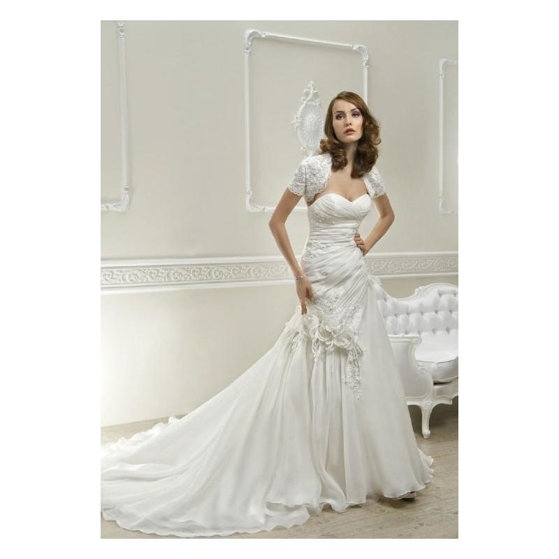 Wedding - Vestido de novia de Cosmobella Modelo 7616 - Tienda nupcial con estilo del cordón