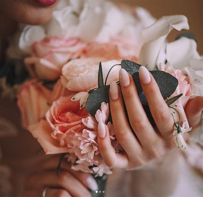 Wedding - 33 majestic wedding nail art designs trends 2018 - Fashonails