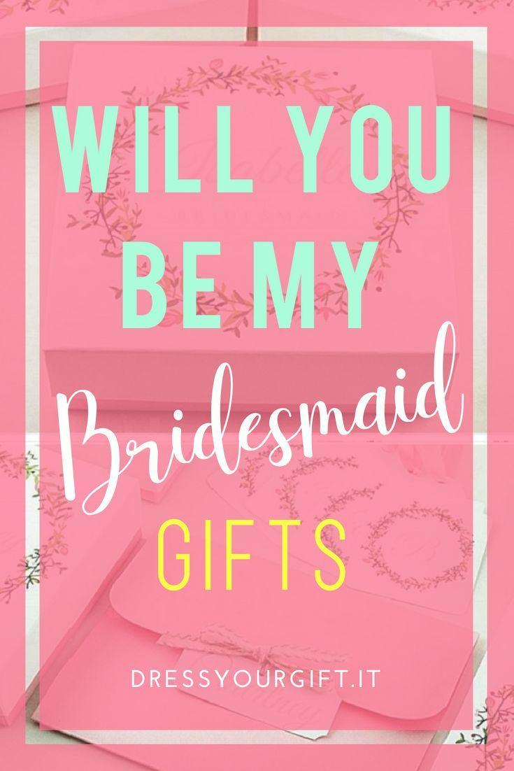 Hochzeit - Handmade Will You Be My Bridesmaid Gifts...  Don't Miss The Collection! #bridalshowerpresent #maidofhonorproposal #bridalshowerideas #bridalshowerg… 