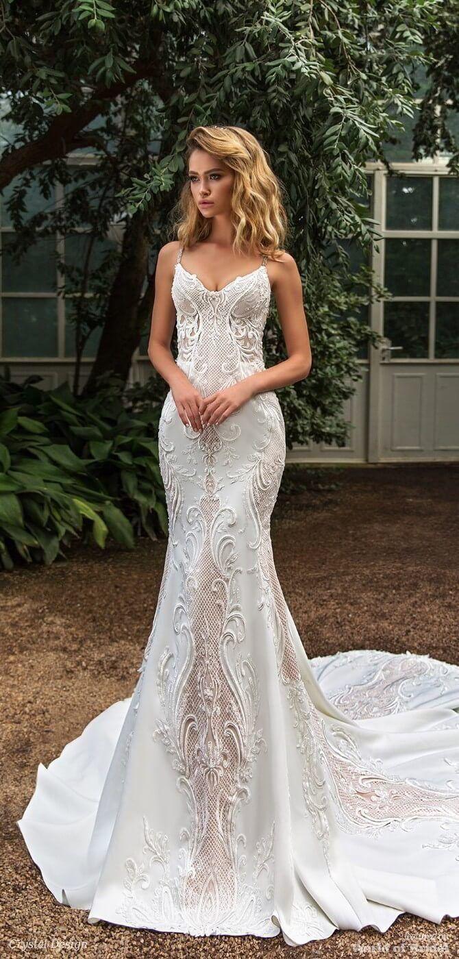 Свадьба - Crystal Design 2018 Wedding Dress 