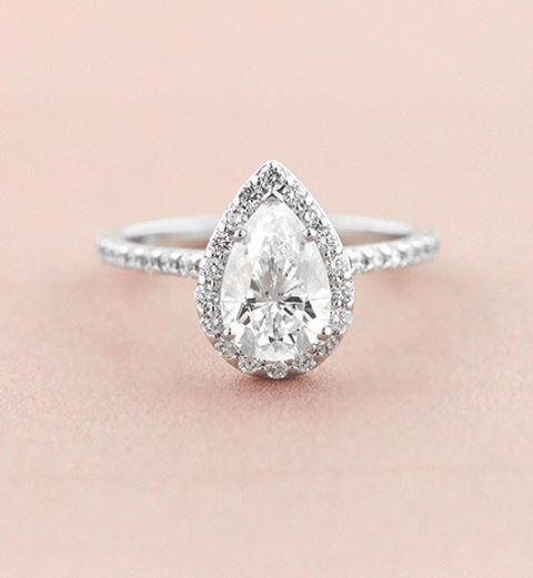 Hochzeit - Heroine Accented Engagement Ring