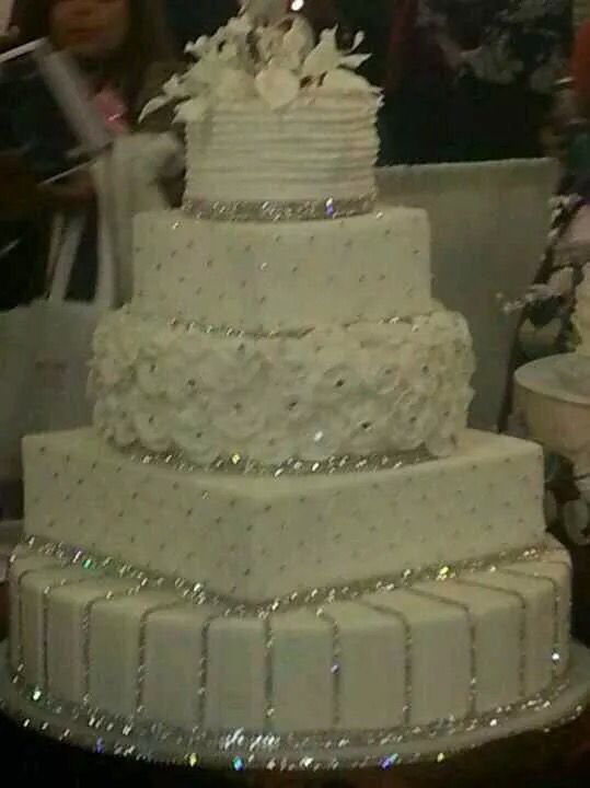 Mariage - Bling Wedding Cake 