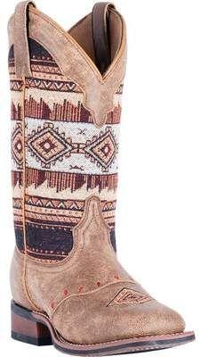 Свадьба - Laredo Scout Broad Square Toe Cowgirl Boot 5638 (Women's)
