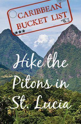 Wedding - Hike The Pitons, St. Lucia #travel #bucketlist #mountainlove 