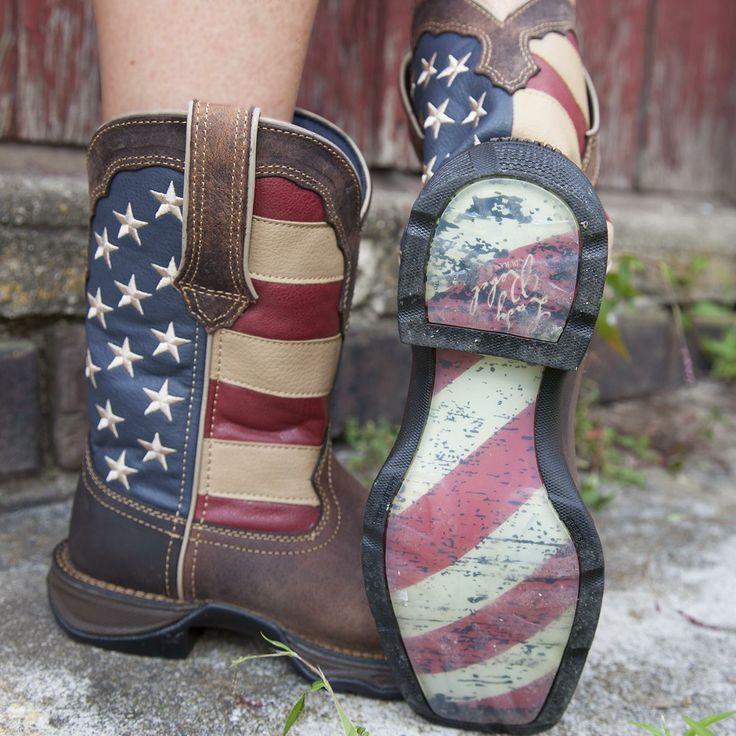 durango flag boots womens