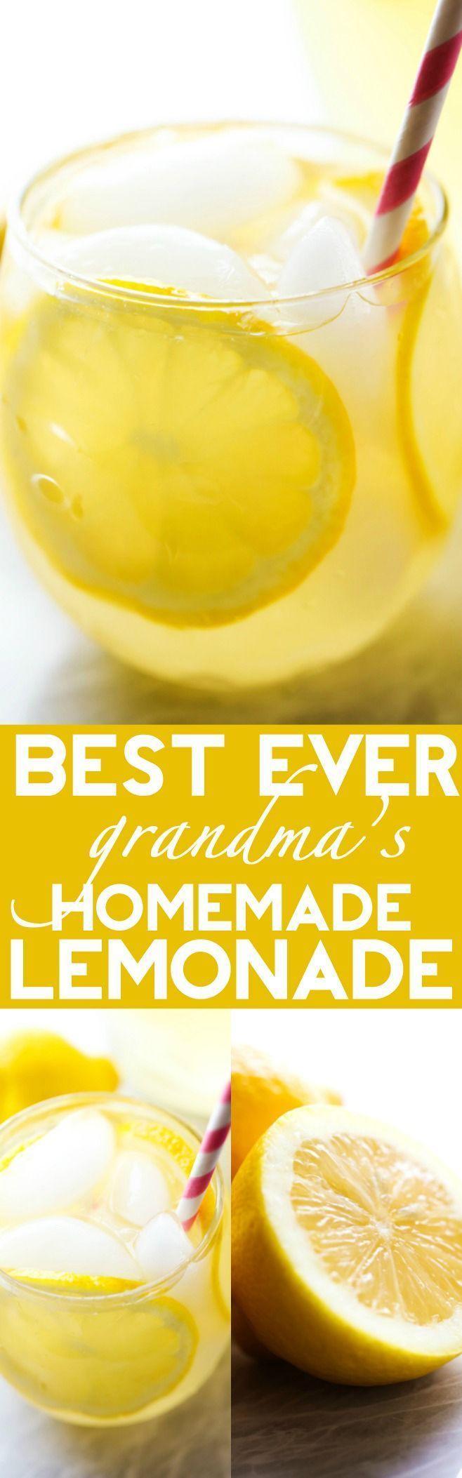 Hochzeit - Best Ever Homemade Lemonade