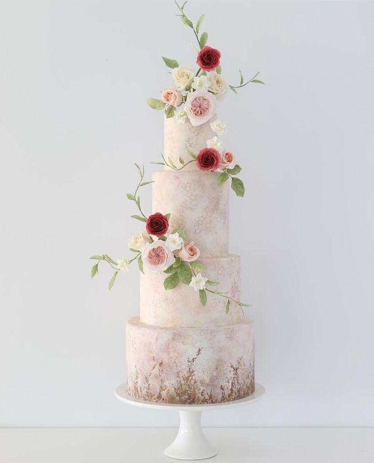 Hochzeit - #floral #weddingcake 