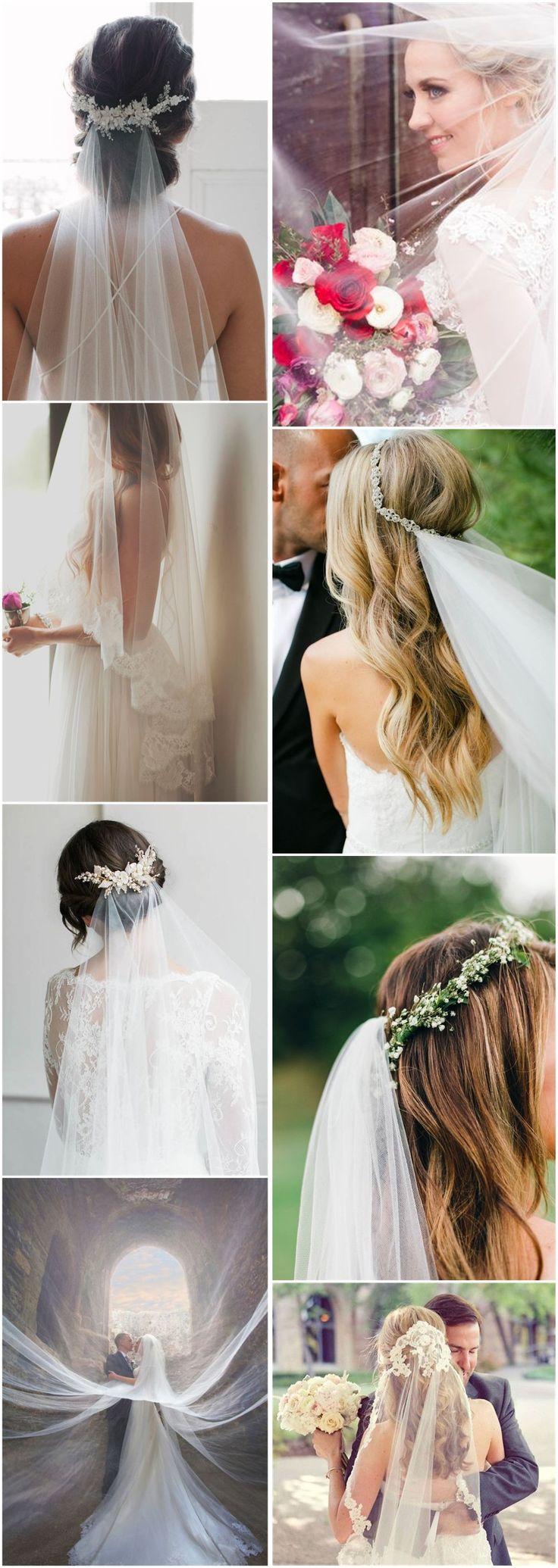 Hochzeit - 21 Wedding Veils You Will Fall In Love With