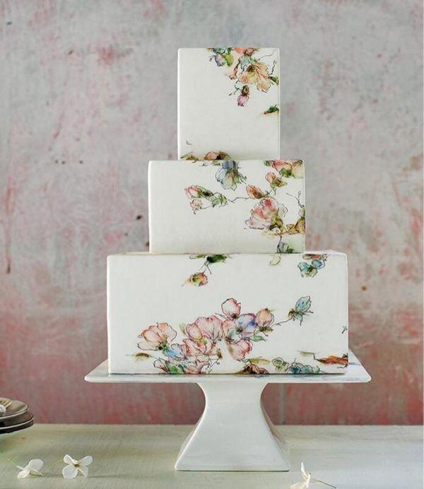 Wedding - Top 25 Chic Wedding Cake Ideas
