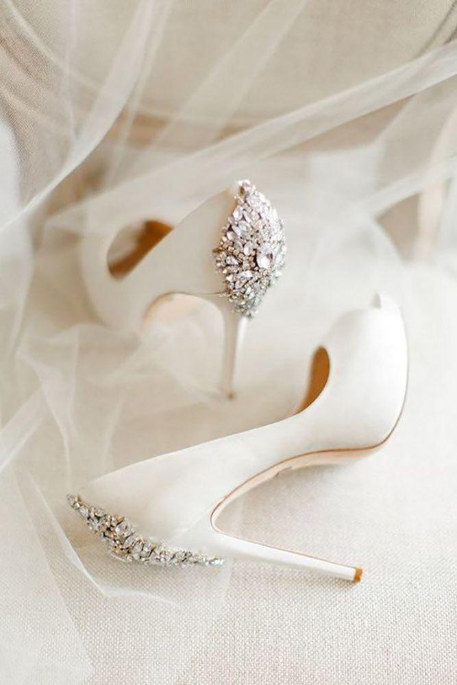 Hochzeit - 24 Elegant White Wedding Shoes