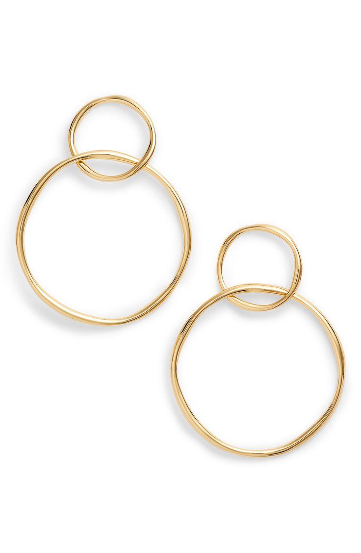 Свадьба - Nordstrom #nsale / Gorjana Gold Linked Circle Drop Earrings 