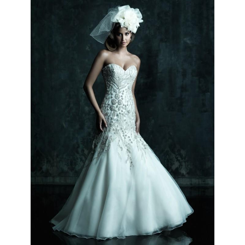 Hochzeit - Allure Couture C241 Fit and Flare Wedding Dress - Crazy Sale Bridal Dresses