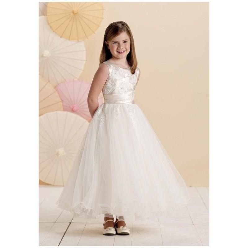 Hochzeit - Joan Calabrese by Mon Cheri 214383 Flower Girl Dress - The Knot - Formal Bridesmaid Dresses 2018