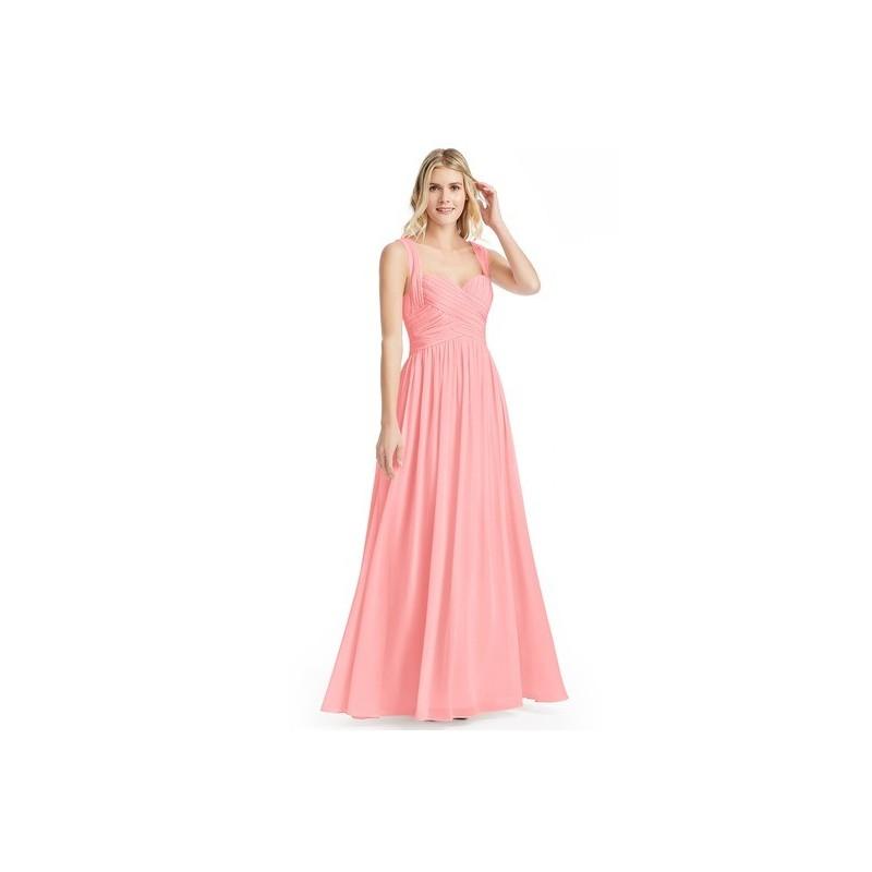 Свадьба - Flamingo Azazie Cameron - Sweetheart Floor Length Chiffon Back Zip Dress - Charming Bridesmaids Store
