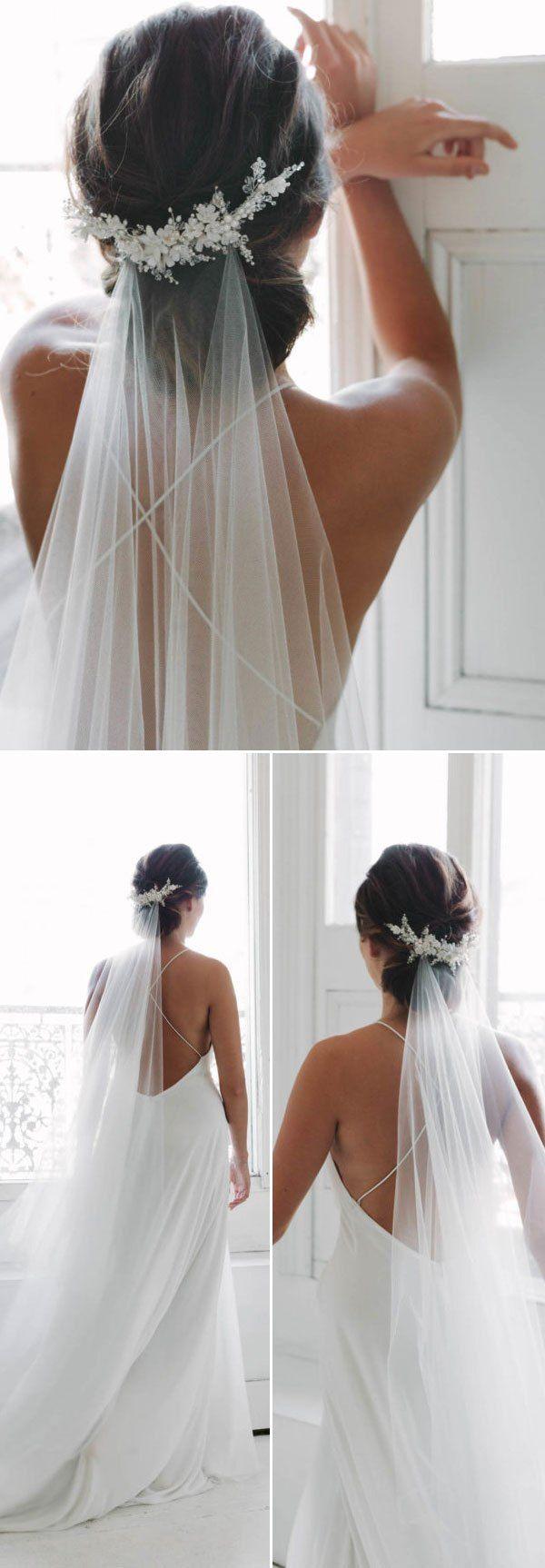 Hochzeit - Top 20 Wedding Hairstyles With Veils And Accessories