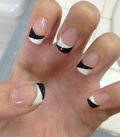 Mariage - Black And White Nail Designs 2014 