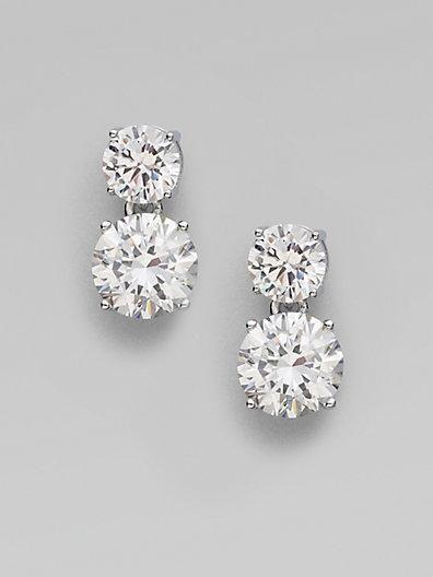Свадьба - Diamond Earrings 