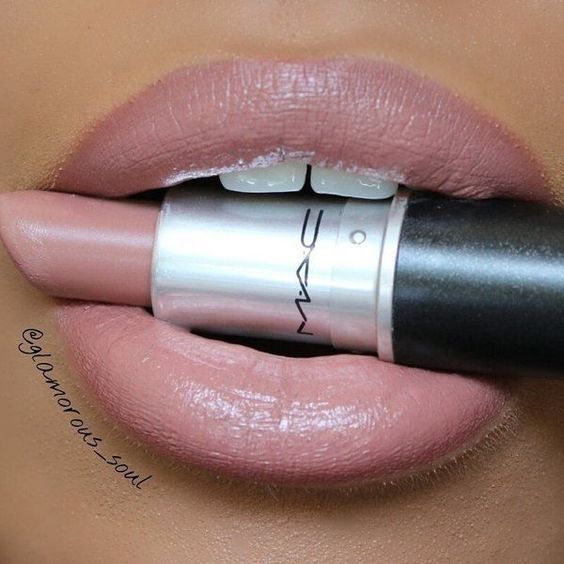 زفاف - Mac Blankety Lipstick Is A Gorgeous Nude With Hints Of Both Peach And Pink. It Is A Amplified Finish. Also Because Of It's Color, It Looks More Pin… 