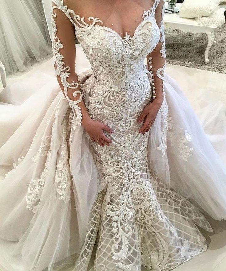 Hochzeit - Beautiful Wedding Dresses Would Look Glamorous On All Sorts Of Brides-To-Be