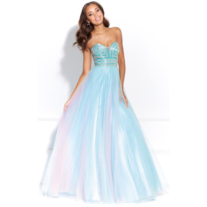زفاف - Purple/Multi Madison James 17-278 Prom Dress 17278 - A Line Ball Gowns Long Dress - Customize Your Prom Dress