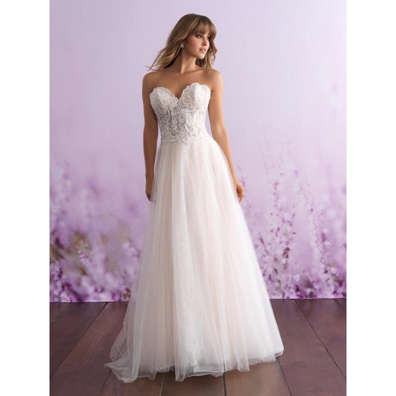 زفاف - Allure Bridals 3102 Strapless Sweetheart Wedding Dress - 2018 New Wedding Dresses