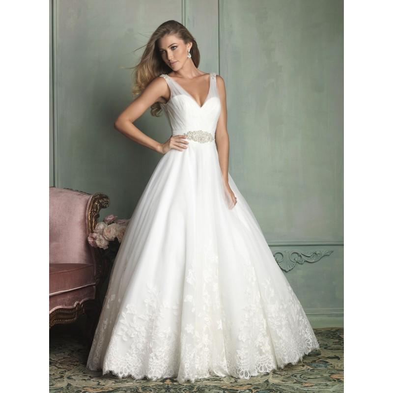 Hochzeit - Allure Bridals 9124 Tank Ball Gown Wedding Dress - Crazy Sale Bridal Dresses