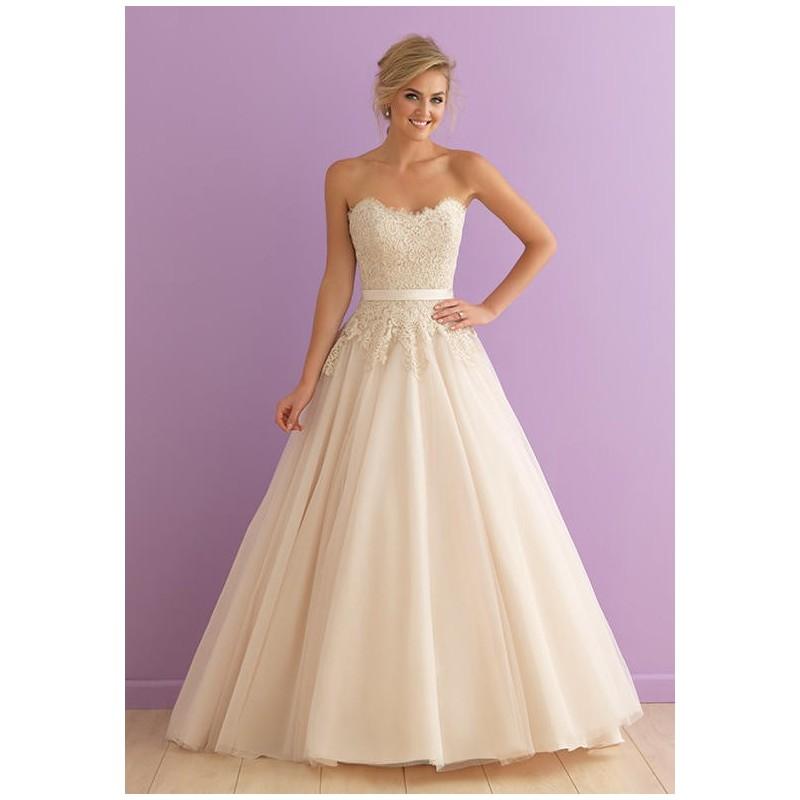 زفاف - Allure Romance 2908 Wedding Dress - The Knot - Formal Bridesmaid Dresses 2018
