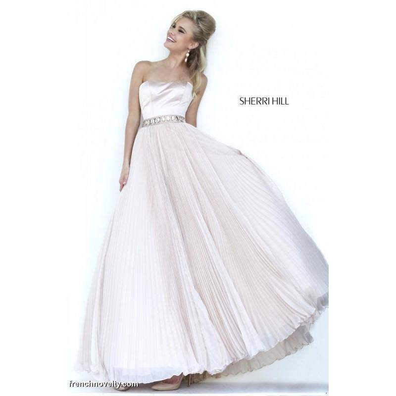 Wedding - Sherri Hill 32139 Formal Pleated Dress - Brand Prom Dresses