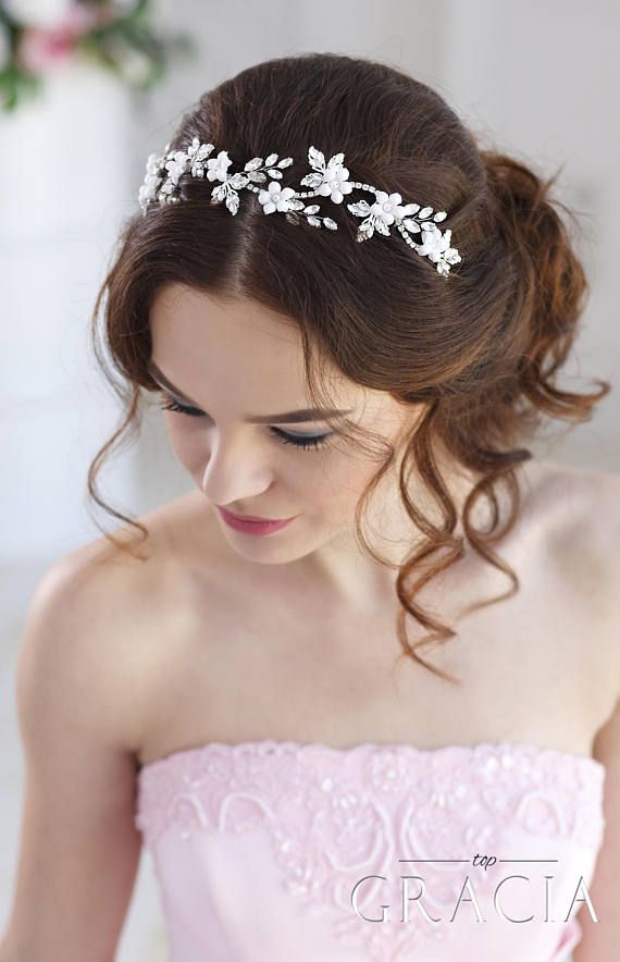 bridal hair crown