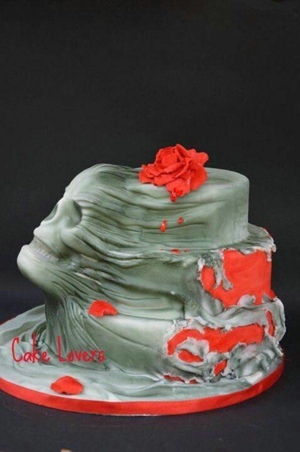 Свадьба - Halloween Kuchen Deko - Wahnsinnige Torten Ideen