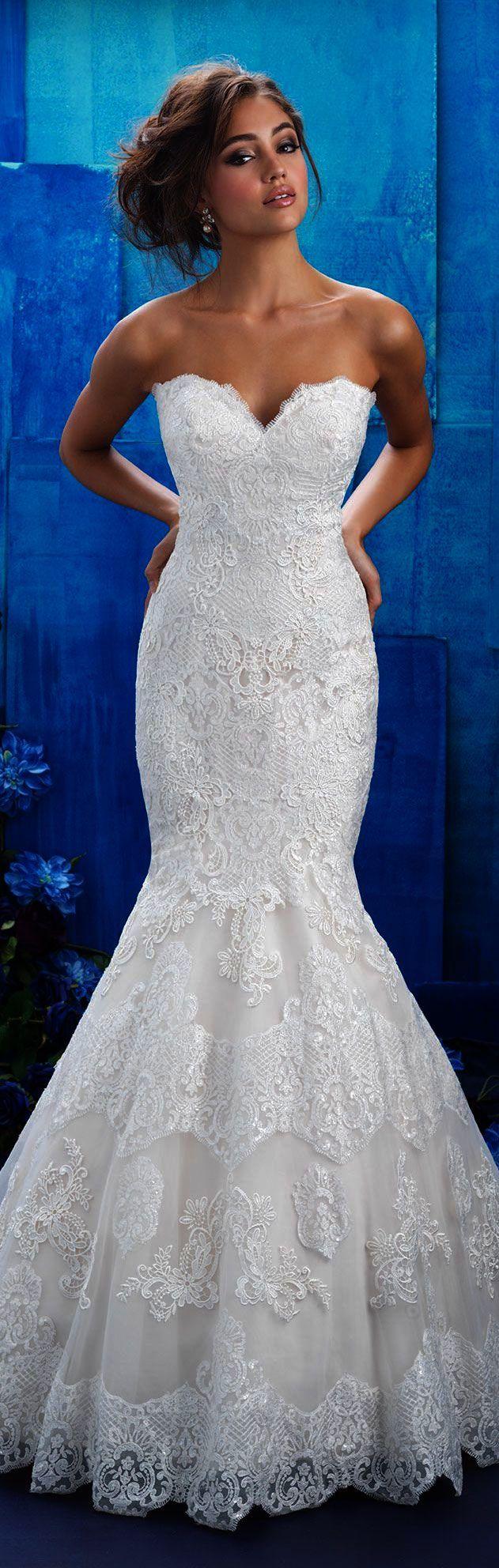 زفاف - Terrific... Lace Wedding Dress With Open Back And Cap Sleeves #get 