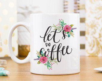 زفاف - 'Let's Do Coffee,' Mug 