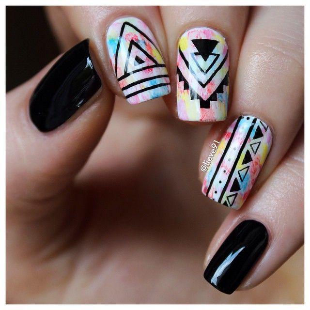 Hochzeit - 30 Most Inspiring Instagram Nail Design 2015/16 By Lieve91 