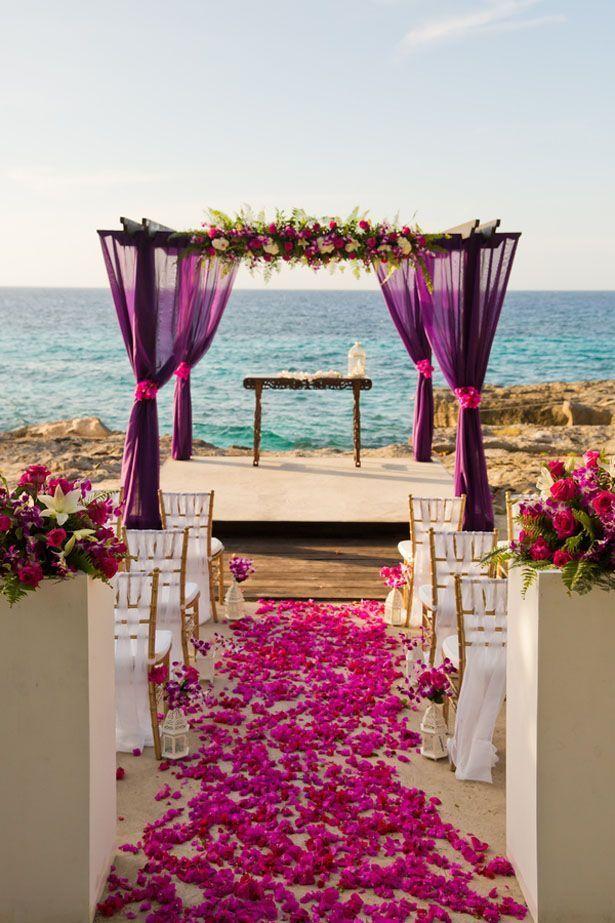Свадьба - Jamaica Destination Wedding Inspiration With Tropical   Elegant Vibes
