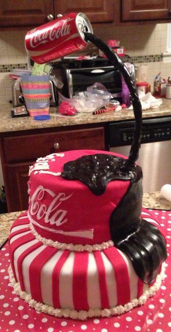 Wedding - Coke Cake 