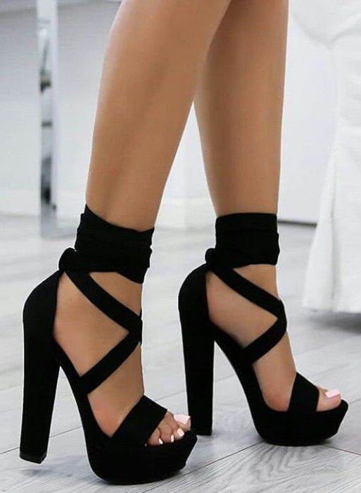Свадьба - #shoes #heels #strappy #women #fashion 