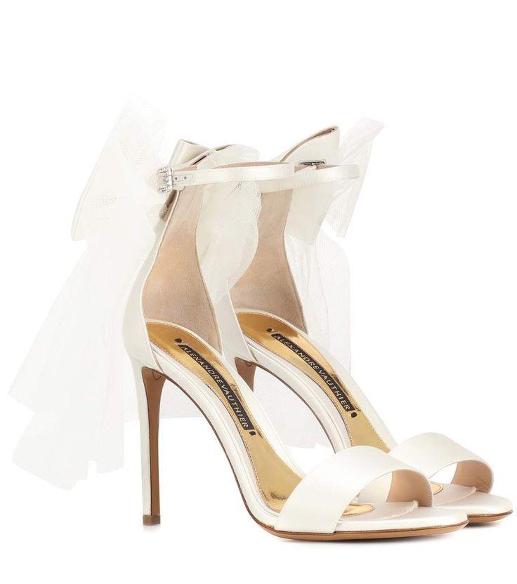 Wedding - Alexandre Vauthier - Bowdown 2 Satin Sandals 