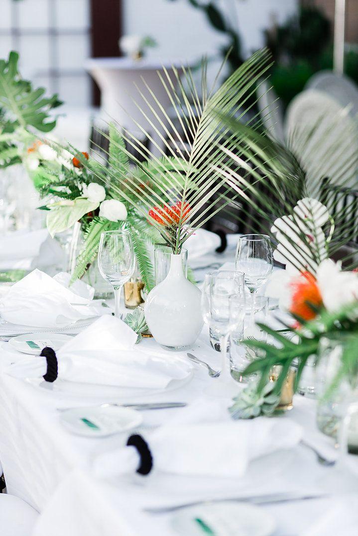 Mariage - Glamorous Tropical Wedding At Eight4nine In Palm Springs, CA 