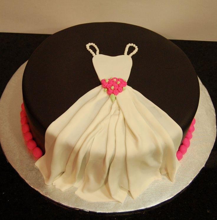 Hochzeit - Cute Bridal Shower Cake! 