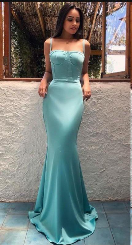 Hochzeit - Arabic Style Mermaid Evening Dresses Trumpet Spaghetti Straps #prom #promdress #dress #eveningdress #evening #fashion #love #shopping #art #dress #… 
